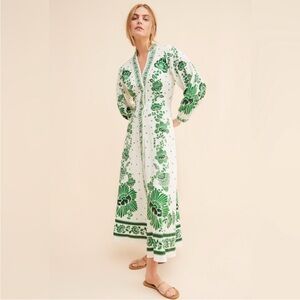 Farm Rio Forest Soul Maxi Dress size small